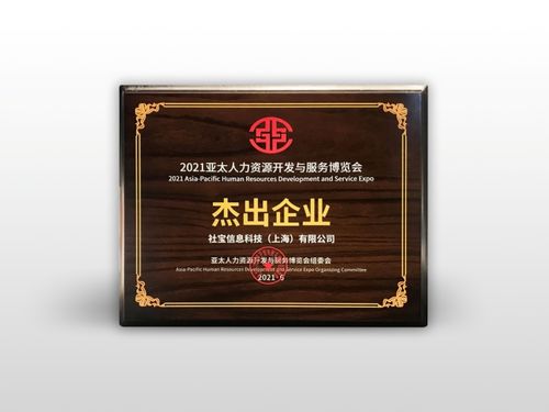 社寶科技再創佳績 連續三年榮獲亞太人力資源服務杰出企業獎